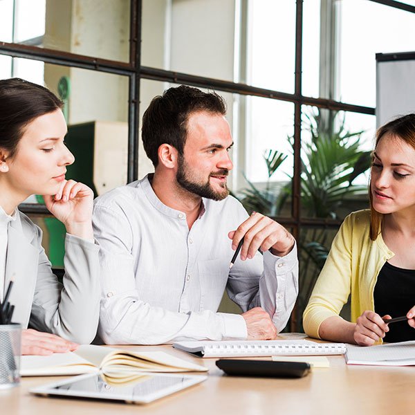 TrustGate consulting team meeting